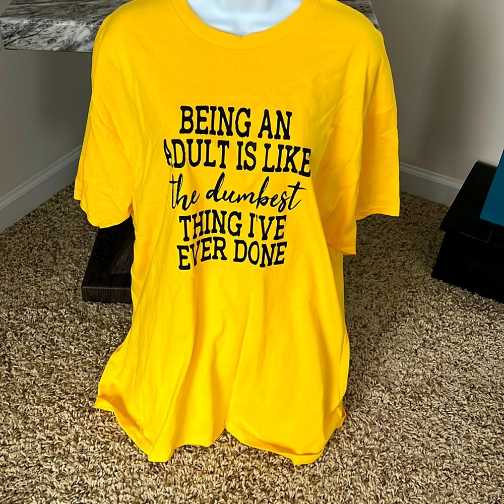 Yellow XL t-shirt